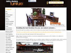 Dalby Dealers Furniture, Dalby  - pjWaters Web Design