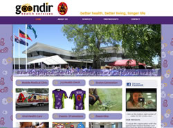 Goondir Health Services, Dalby and St George  - pjWaters Web Design